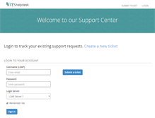 Tablet Screenshot of helpdesk.coastal.edu